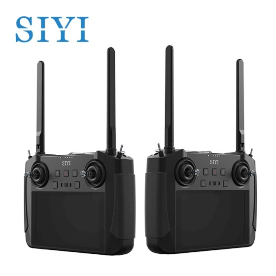 SIYI MK15 DUAL Mini HD Handheld Enterprise Smart Controller With Dual Remote and Remote Control Relay Feature CE FCC KC